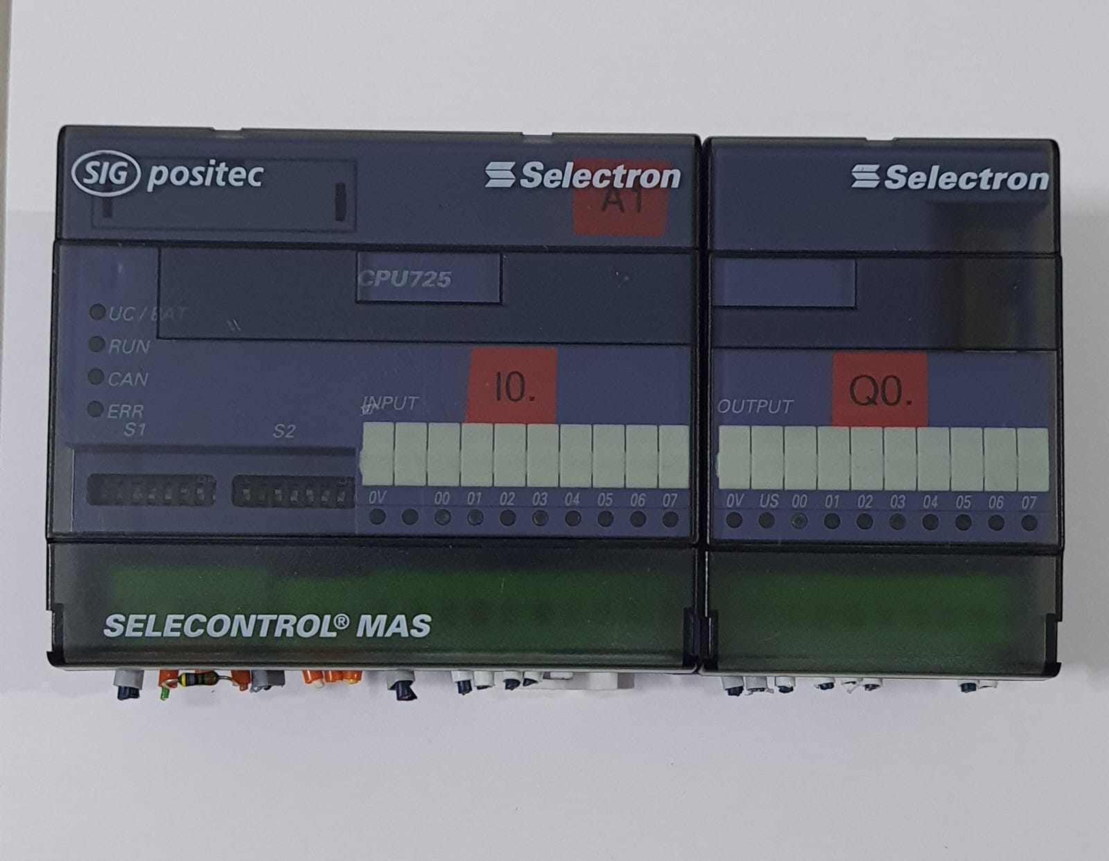 Selectron MAS CPU 725 Industrial PLC Controller